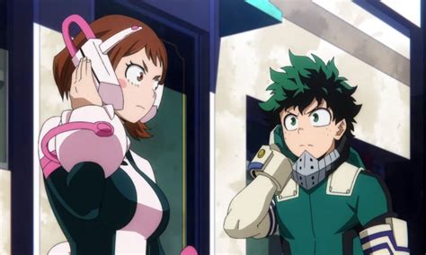 does deku and ochako get together|deku and ochaco moments.